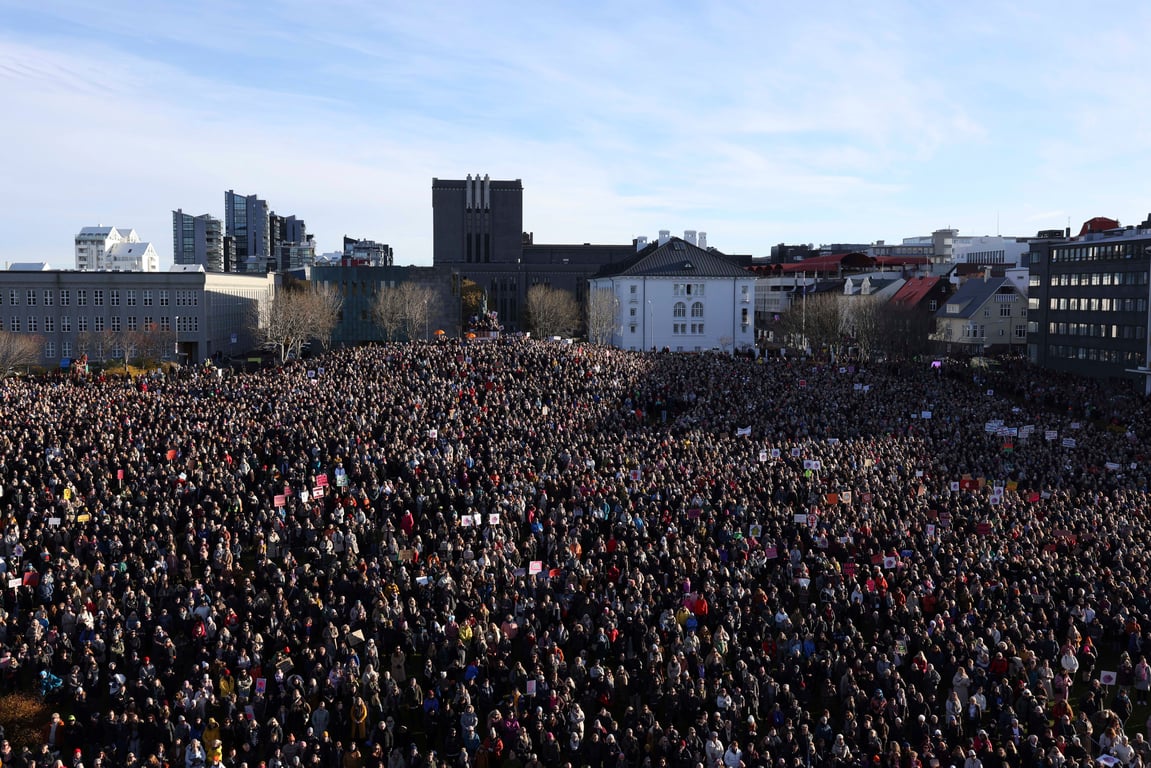 「你說這叫平等？」冰島女性罷工促進完全性別平等，從家庭主婦到總理都停工