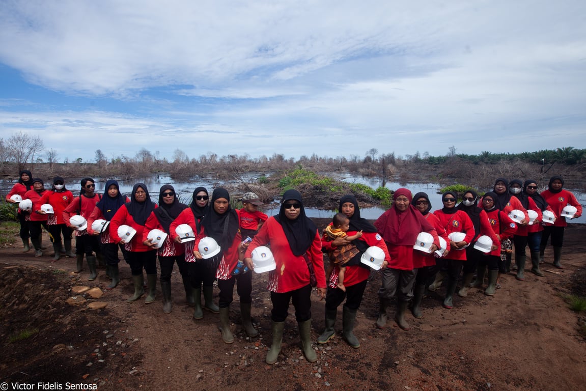 讓孩子與家園擁有乾淨天空　印尼婆羅洲第一支女性消防隊「媽媽的力量」