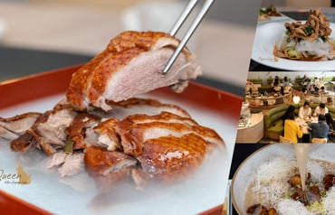 台中北屯｜時尚風格X手路菜 ｜小聚、家庭聚餐皆宜：有禮樓 - PAPA女王 Vs. 喵星人N