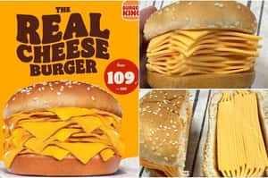 喜歡起司，加20份夠嗎？泰國漢堡王推出「真正的起司漢堡」