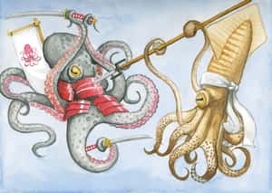 章魚體色的秘密   吃了敗仗就變白