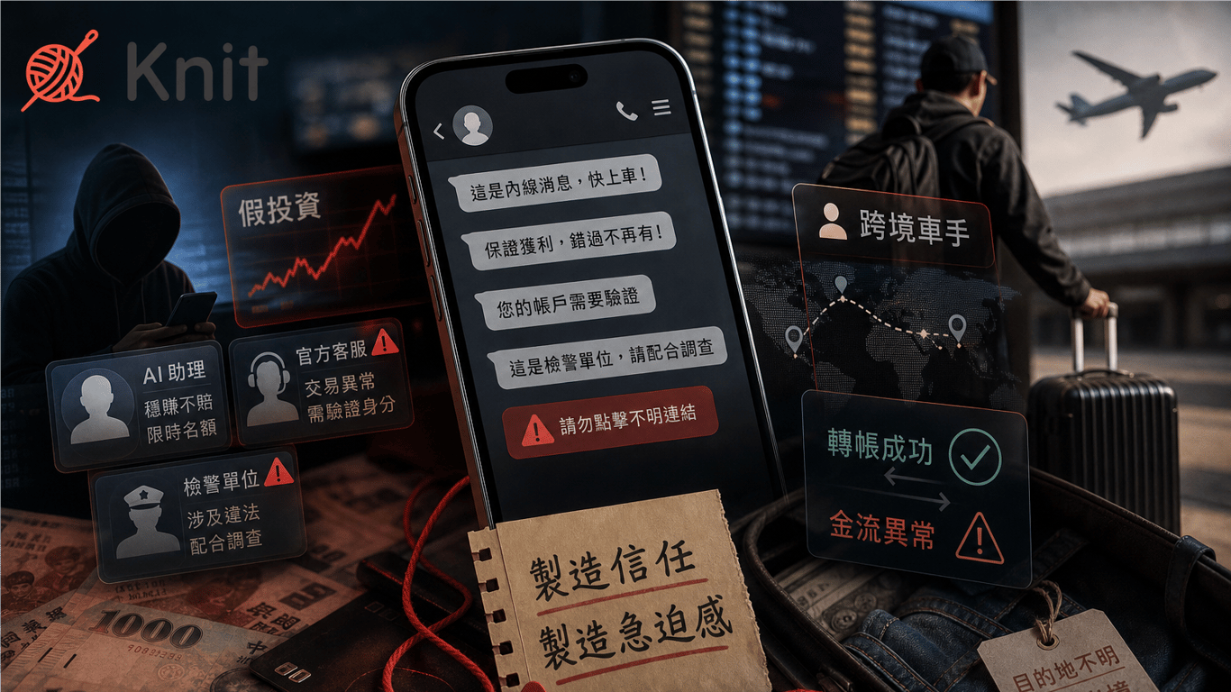 近期詐騙事件整理：詐團正在接管你的信任通道