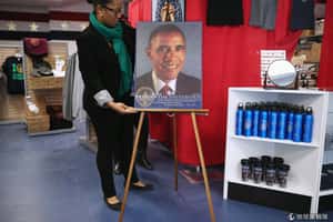 美國總統就職典禮  商品蠟像超吸睛