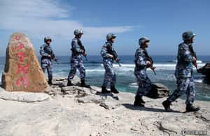 中國出動「小藍人」到南海護主權