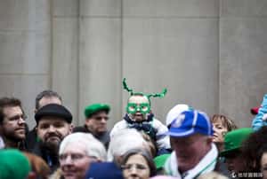 臉都綠了  全球同慶年度聖派翠克節