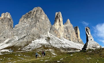 多洛米堤山水遊(1) 德義四大名峰健走，驚艷藝術雕塑般的高山！
