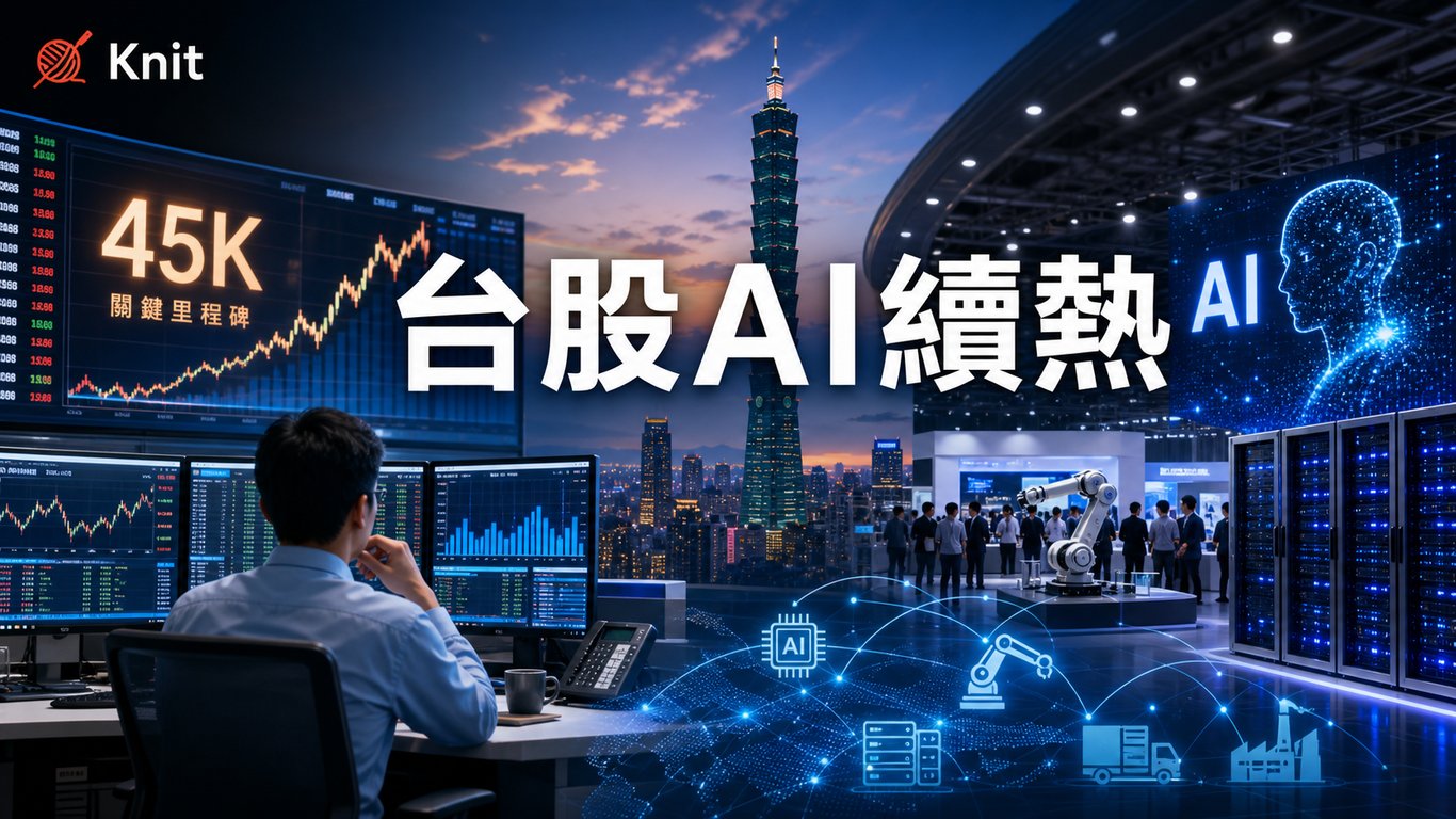 台股45K前的興奮與警戒：AI展會週會讓行情更熱嗎？