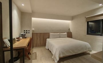 台南設計型飯店【旅幸福台南館】高顏值網美旅宿.５分鐘走入海安商圈