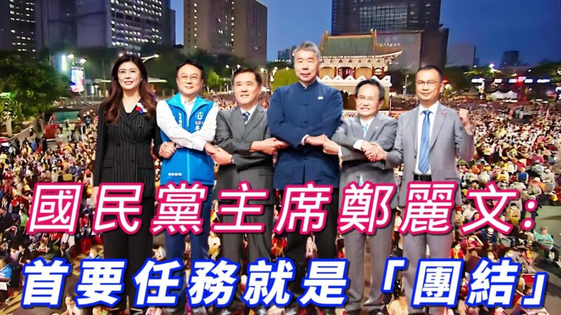 國民黨主席鄭麗文：矢志改革與團結，引領台灣重返和平共榮正軌