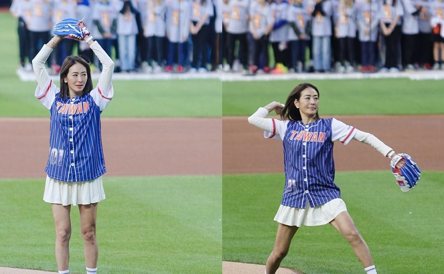 登MLB開球  賈永婕：讓世界看見臺灣
