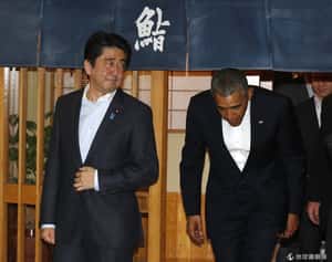 歐巴馬享受高級壽司的背後  一場亞洲自由貿易旋風正揚起