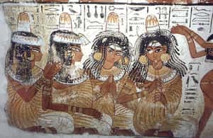 【法科地史的埃及課】古埃及人派對都要戴這個？神秘圓錐頭飾出土