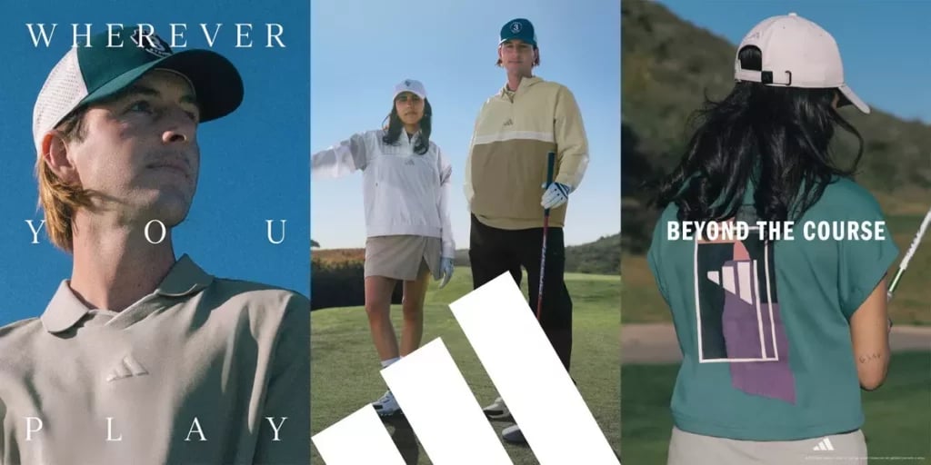 adidas Golf高爾夫時尚革新登場：全新「Beyond the Course」系列