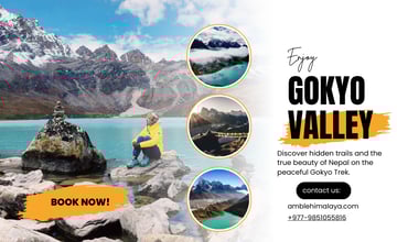 Explore the Beauty of Gokyo Valley: A Serene Trek Beyond Everest Base Camp  A Quiet Path Through the Himalayas