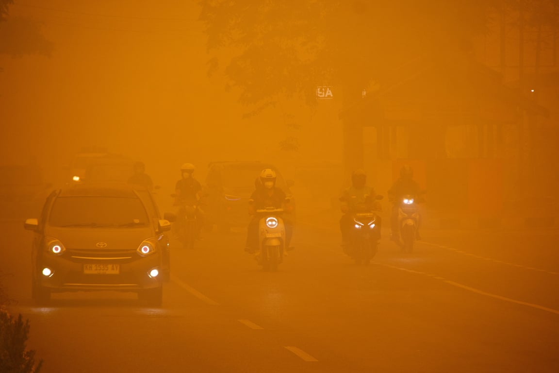 L'Asie du Sud-Est étouffe sous la pollution des feux en Indonésie