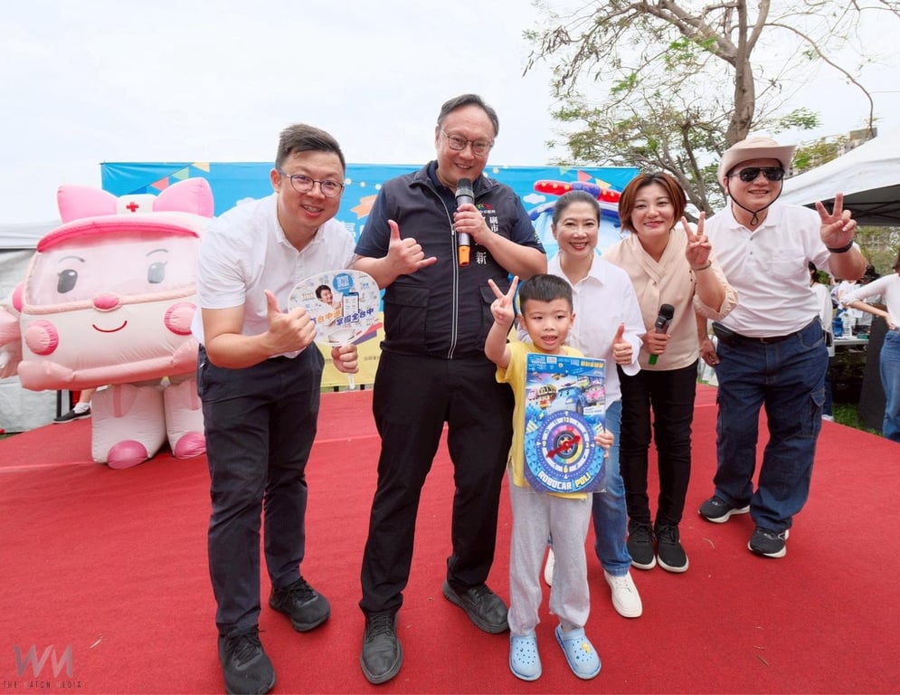 台中通野餐日人氣爆棚　數位局：東區湧泉公園超過8千親子同樂