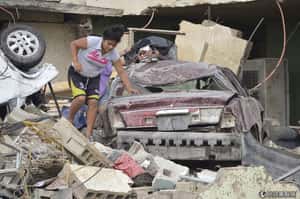 汽車飛上屋頂 墨西哥龍捲風釀13死