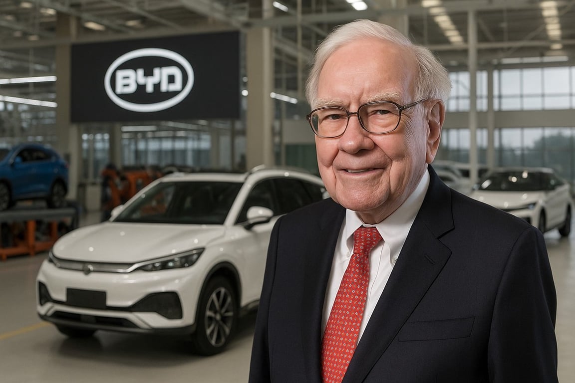 17年投資獲利近40倍 巴菲特清倉比亞迪、股價應聲重挫