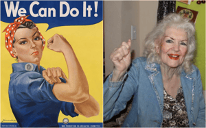 「我們能做到！」海報女主角過世