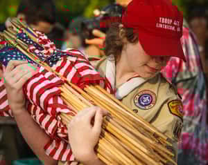 一改百年傳統的搶人戰  美國男童軍開放女生加入惹議