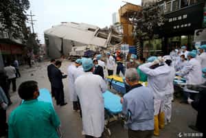 中國成都樓塌意外