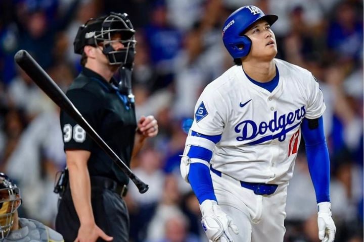  大谷翔平成神一戰　主投前6局10K　3轟打掛釀酒人　進軍世界大賽 