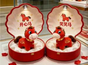 馬年不快樂？「哭泣小馬」爆紅的背後　中國人民：工作壓力大，連馬都不如