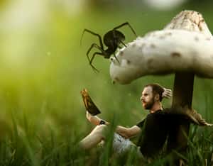 看到蜘蛛大喊「你怎麼還不死」 澳洲警察找上門