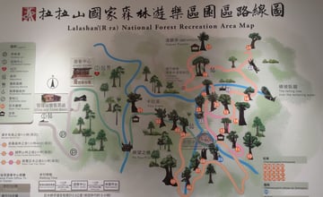 【遊記】二度造訪台灣老長輩 (神木)，北橫公路(台7線)，拉拉山國家森林遊樂區 - 大漠國渡