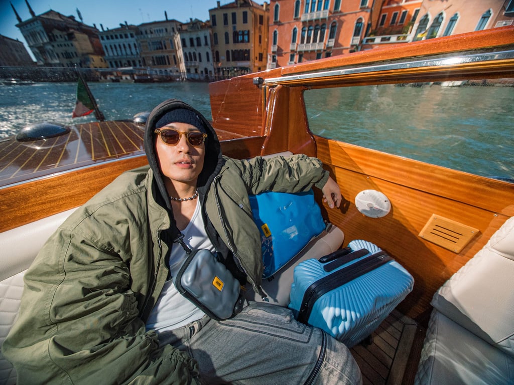 黃宣遊威尼斯和瘋狂老外坐「貢多拉」　小舟穿梭水鄉澤國