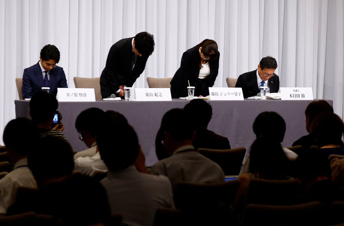 日本傑尼斯為性侵醜聞公開致歉　社長藤島辭職、東山紀之接任