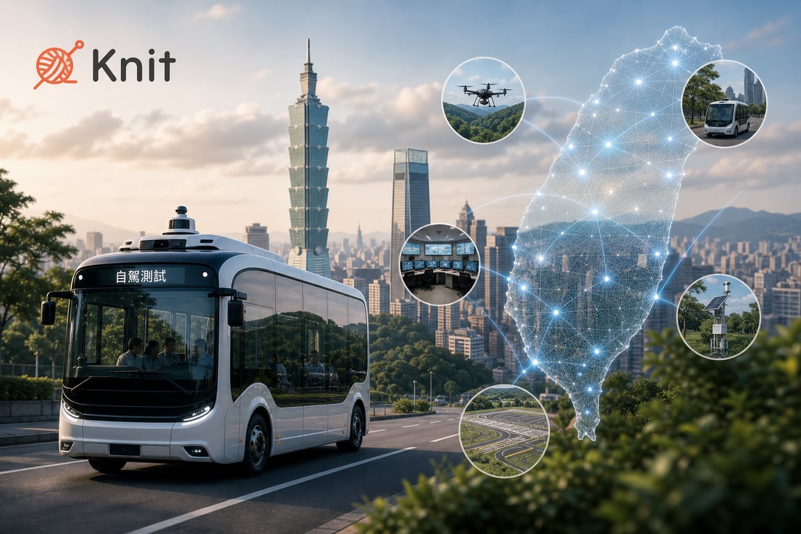 台北要跑無人自駕公車：台灣自駕技術現在走到哪一步？