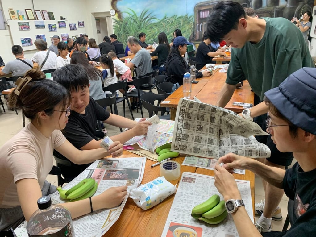 高雄旗山糖廠社區結合在地農產推動環境教育 香蕉也能做環教課程教具！