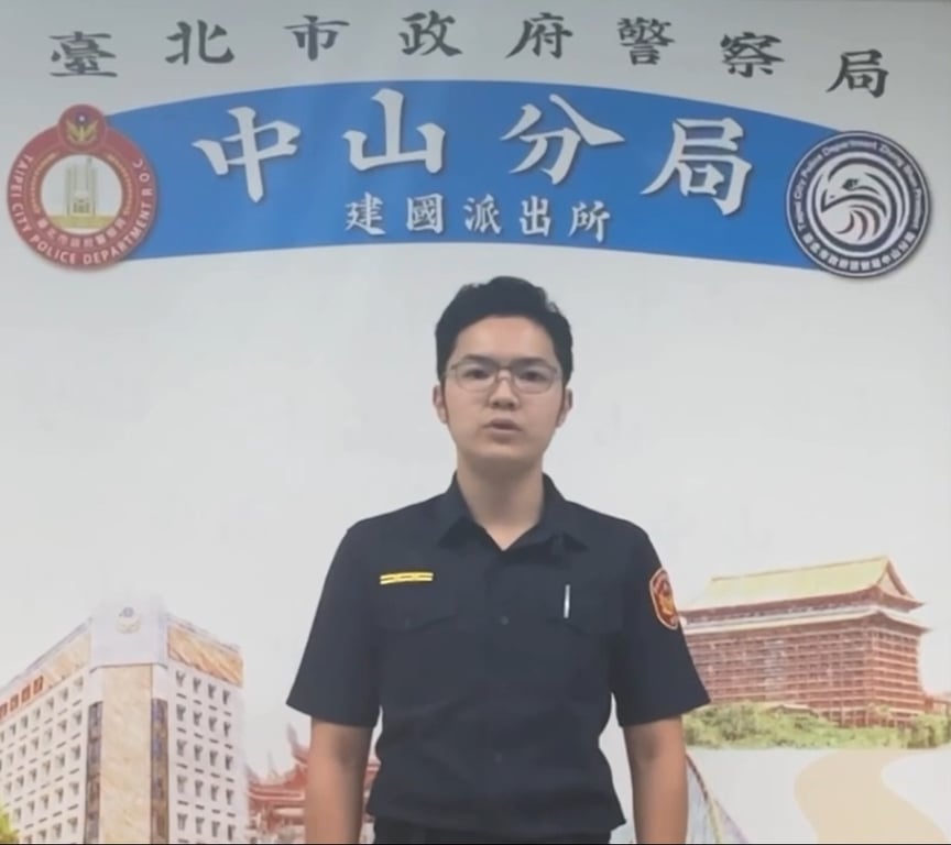 大直橋上暖警出手　守護男子平安返家