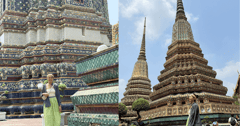【臥佛寺Wat Pho】比鄭王廟更震撼！曼谷必看46米臥佛+四王寶塔 - YU山海相遇