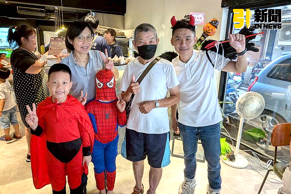 親子同樂／張銘祐關心兒童教育　萬華辦萬聖節親子活動爆滿　