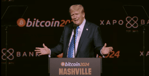 「永遠不要出售你的比特幣」川普承諾當選後要建立美國比特幣儲備，永不出售