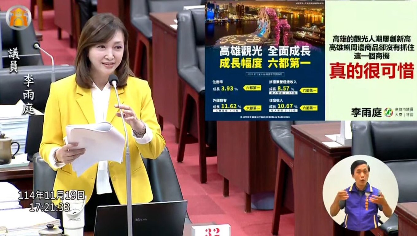李雨庭：從文化、產業到教育　呼籲高雄發展不能顧此失彼