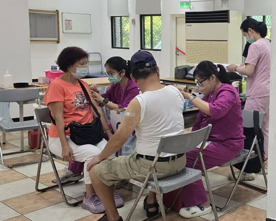 流感疫情升溫！雙十連假不打烊　新北加開接種站促防疫