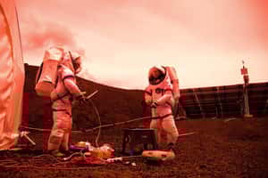 我們從地球上的火星回來了！ 美太空人的登陸實驗