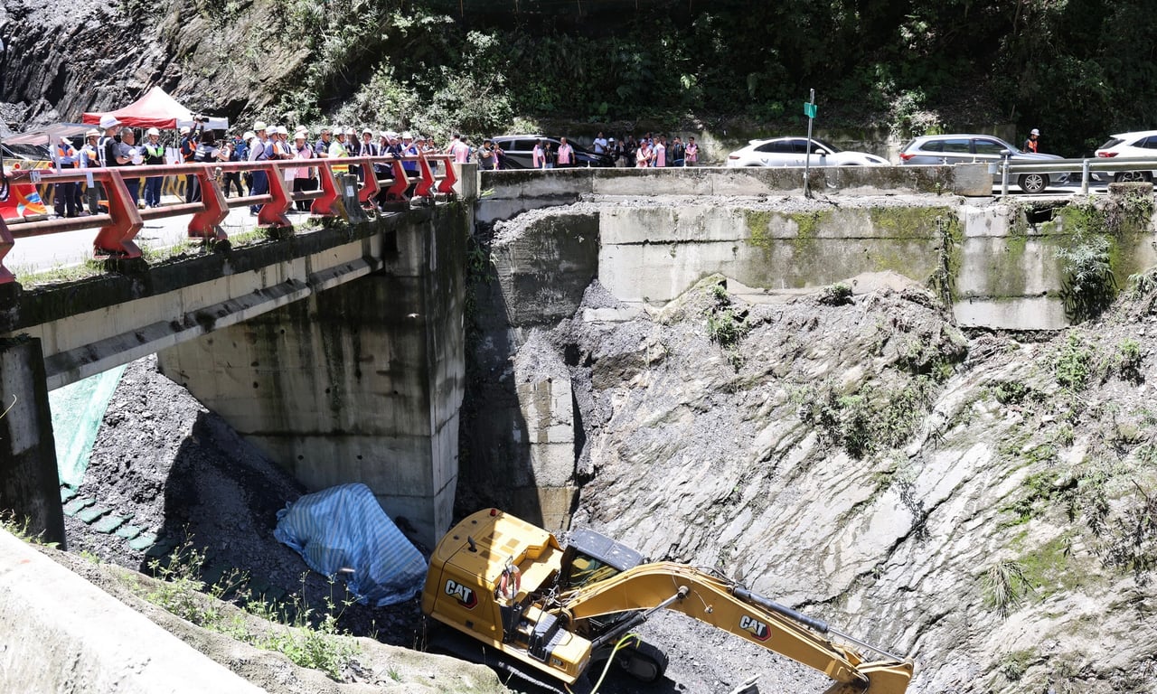  投85線平靜橋復建工程 不再遇風災成孤島 