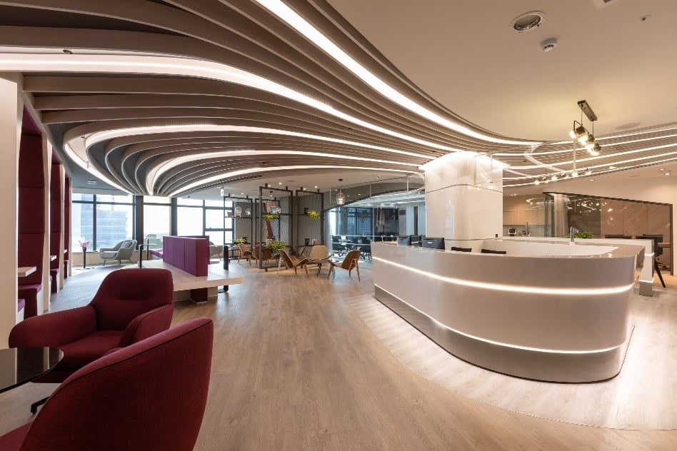 CBC SPACE台中館以「奢隱豪邸」設計 重新定義台中商務中心標準