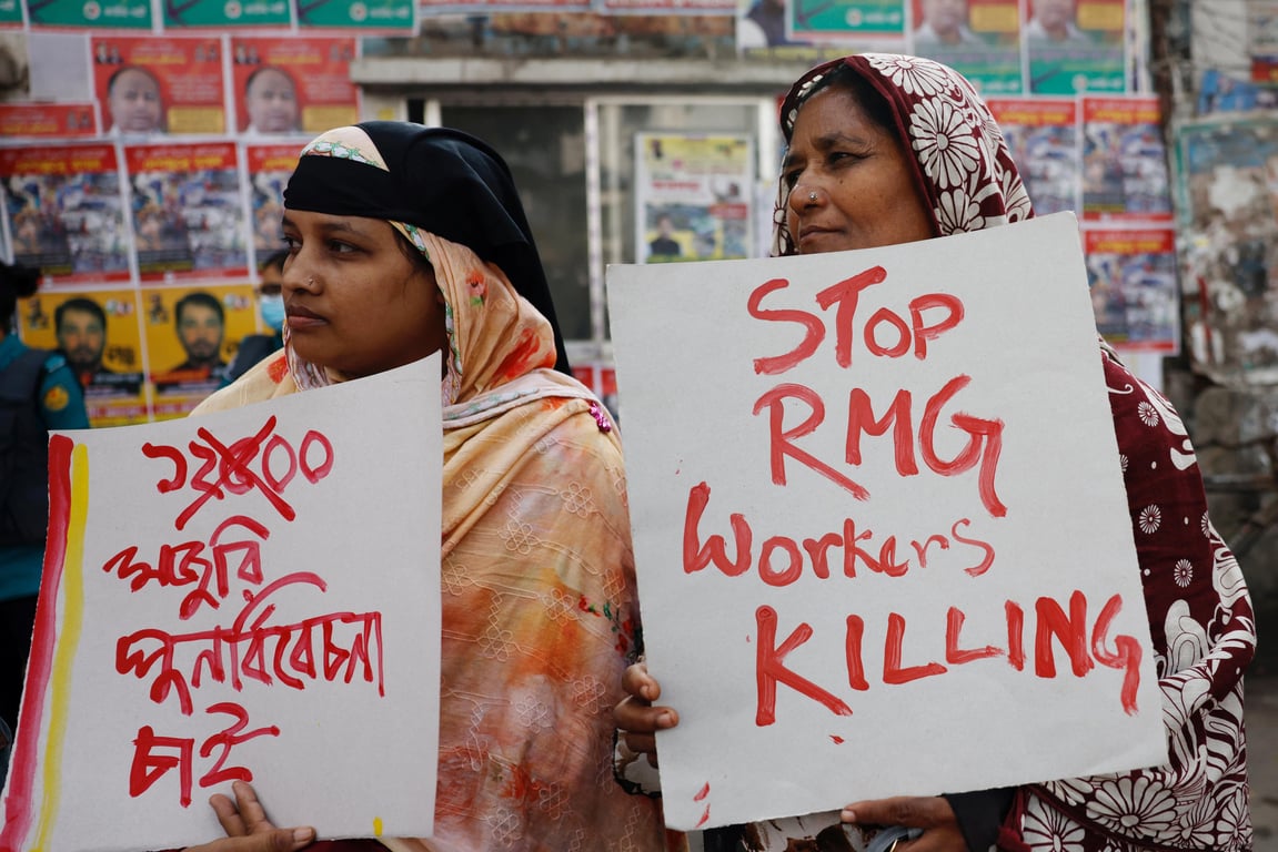 「只是想要能維生的最低薪」全球服飾產業鏈源頭，孟加拉成衣工人的薪資悲歌