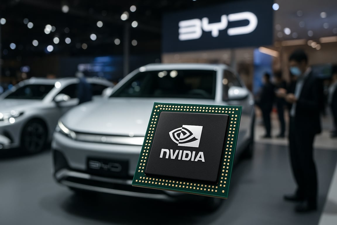 無懼美中角力？若無法取得輝達晶片 比亞迪：已有備案