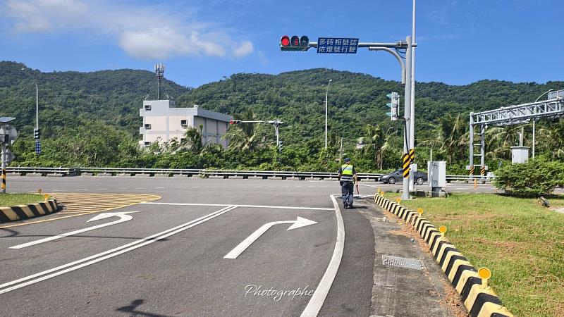 國慶連假 台東縣大武警分局強化台9線疏導勤務