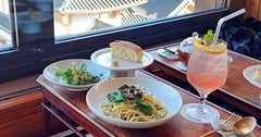 首爾美食｜1人1杯(1인1잔) & 1人1桌(1인1상)：1人1桌精緻美味的特色料理，可同時眺望北漢山自然風光與恩平韓屋村景致
