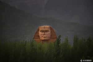 埃及人面獅身像現身中國