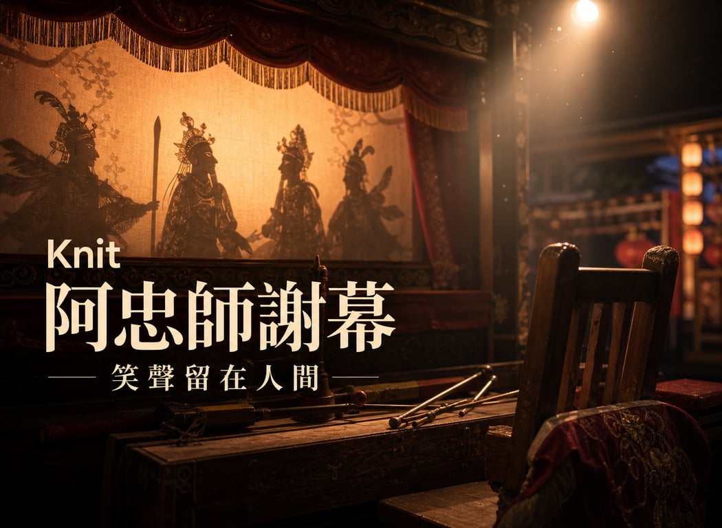 阿忠師病逝消息晚近一年才被知道：布袋戲笑聲，為什麼又被想起？
