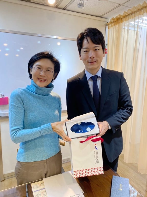 林岱樺願成為「護國市長」 與日本交流協會討論台日關係