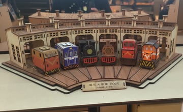 【遊記】全村村民都是台鐵員工，戶羽機關車園區 (彰化驛官舍) - 大漠國渡